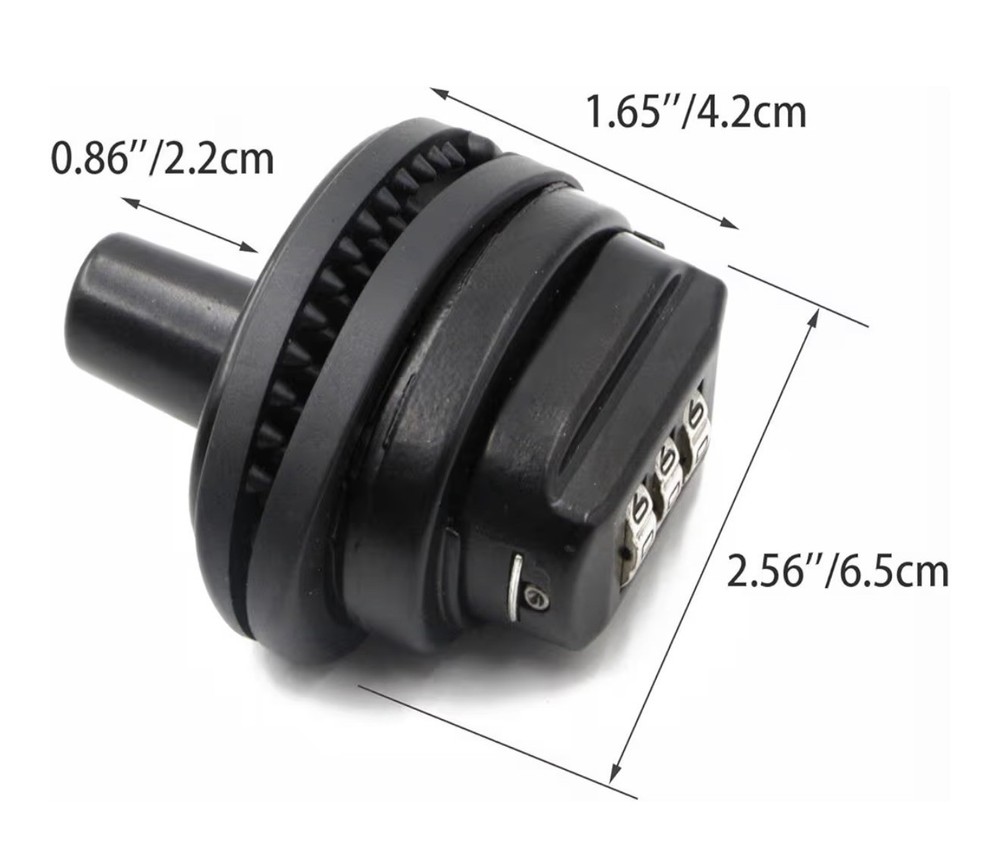 RIORAND TRIGGER LOCK 3 DIGIT SET YOUR OWN COMBO