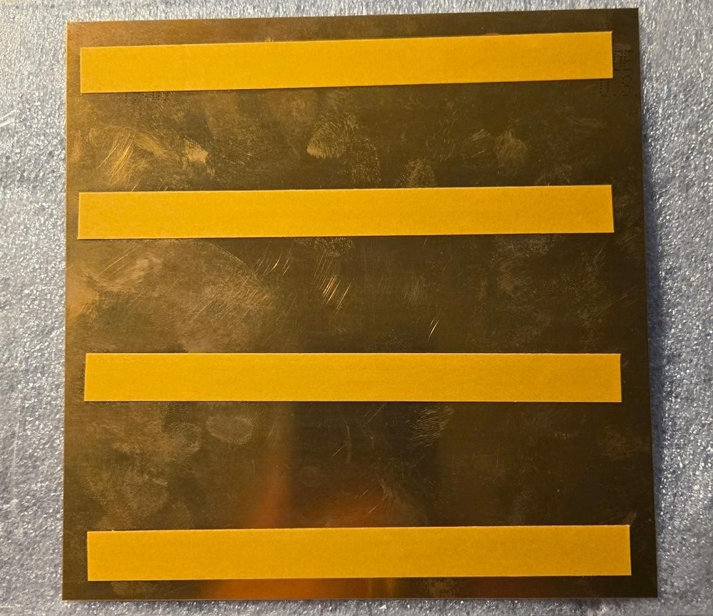 Original Six "Solid Brass" Engraved Team Names 6"x 6"