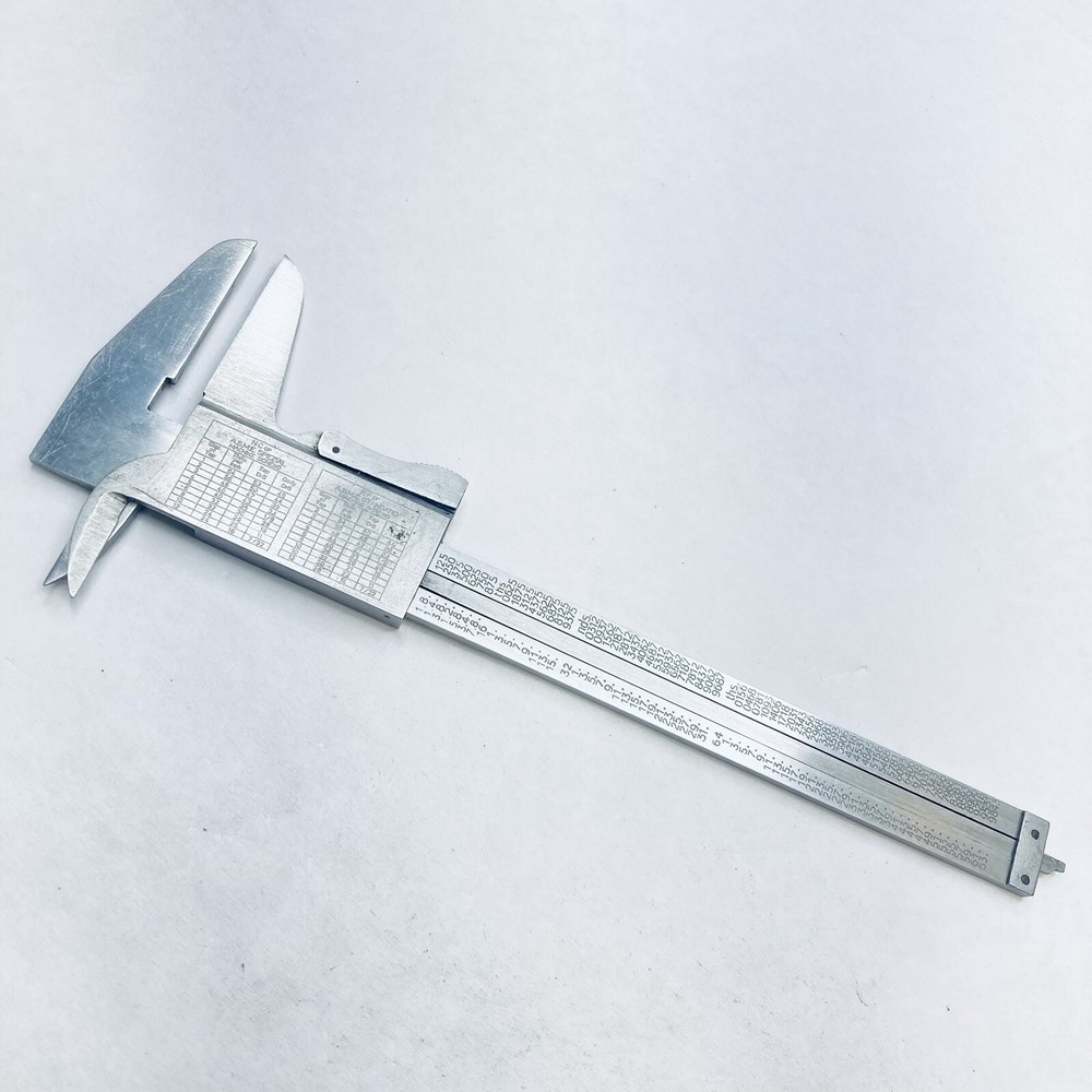 Zeus 6" Vernier Caliper - Hardened - Stainless - Germany
