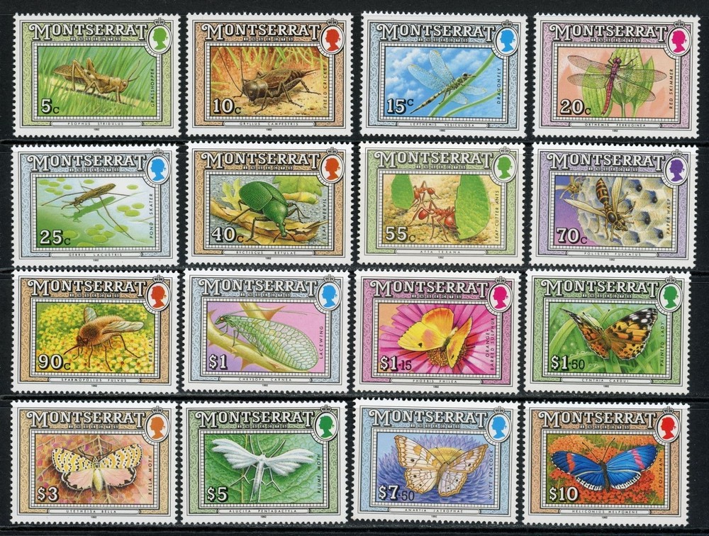 Montserrat 1992 SG.889-904 U/M