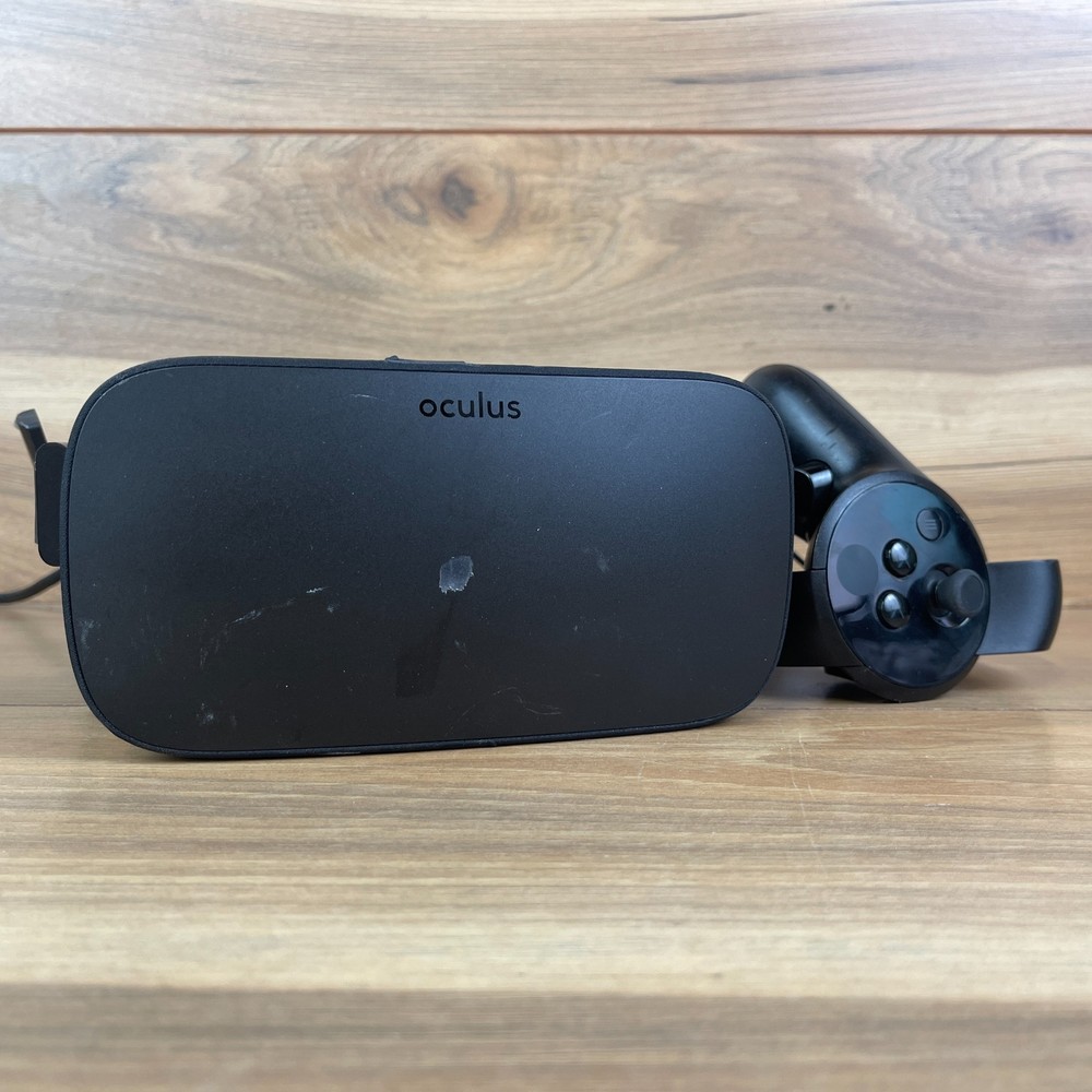 Oculus Black Built-in Microphone PC-Powered VR Gaming Headset with Controller