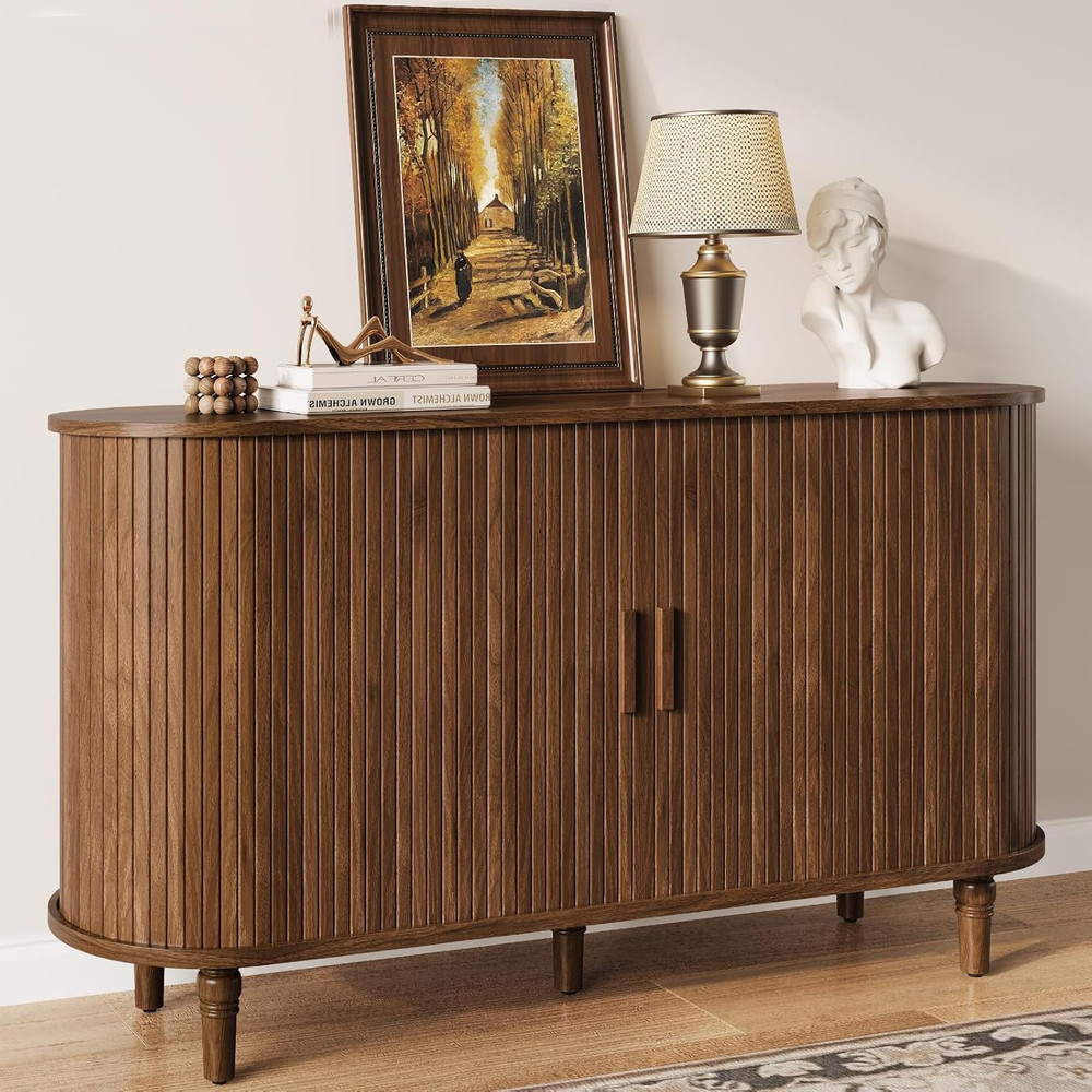 Sideboard Buffet Cabinet with Storage - Accent Kitchen Credenza Console Table wi
