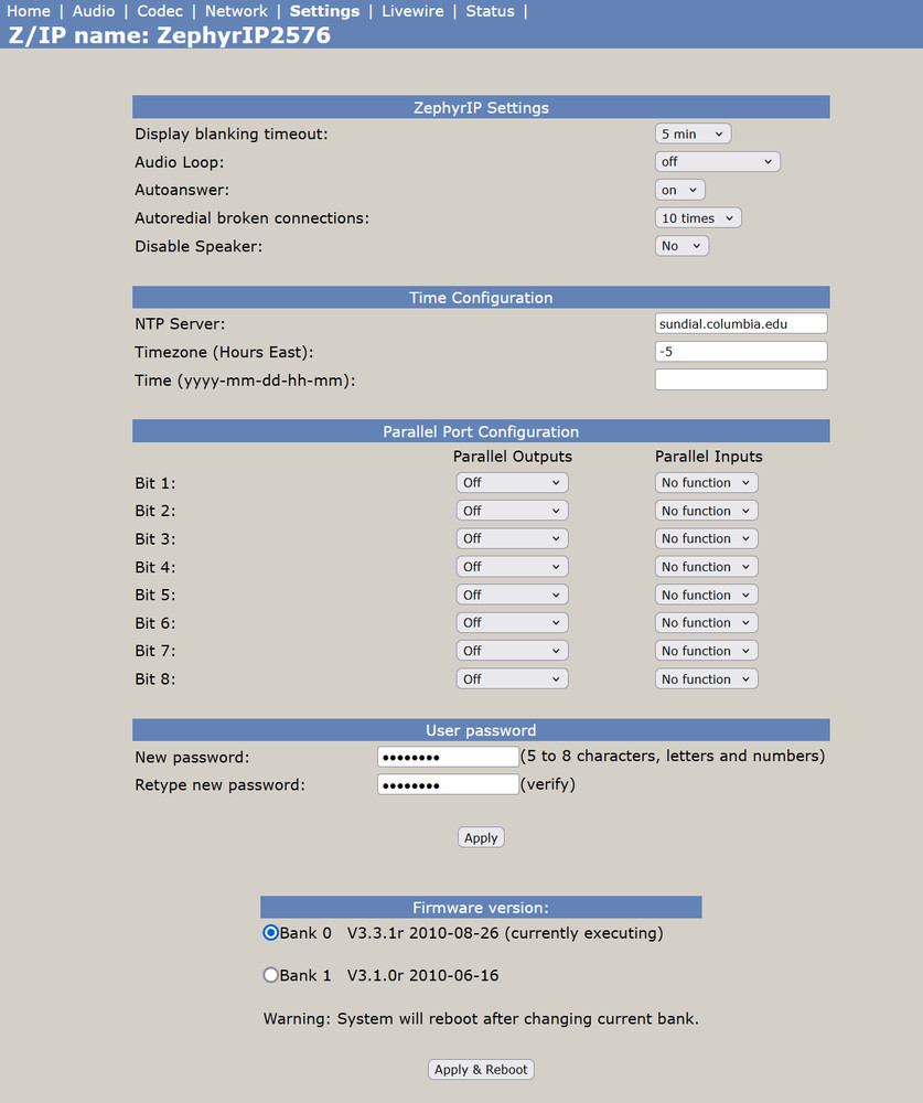 Telos Zephyr IP Audio Over IP AAC Codec Internet AES AoIP Transmission Endpoint
