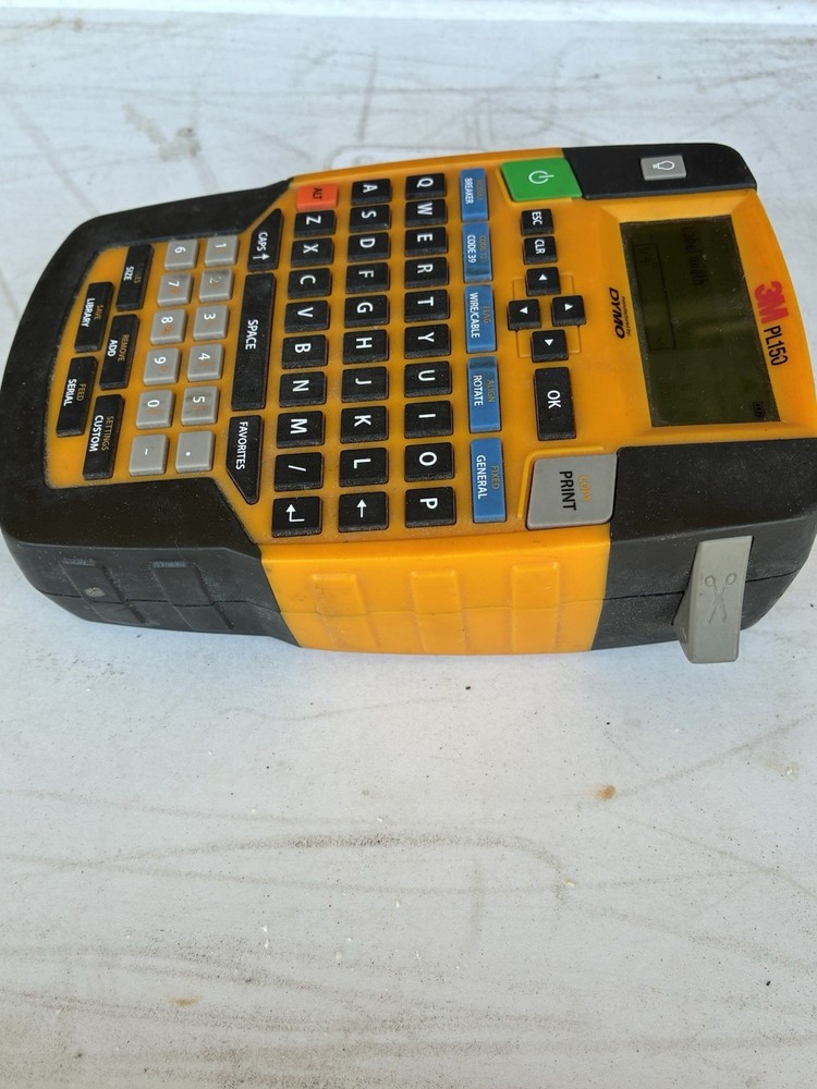 3M PL150 Portable Label Maker - Tested Working