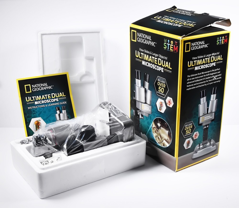 NEW Ultimate Dual Microscope National Geographic