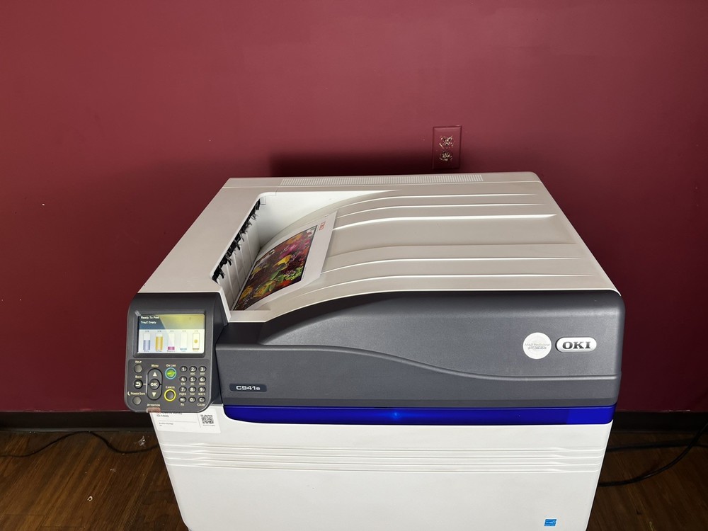Oki C941e White Toner Printer