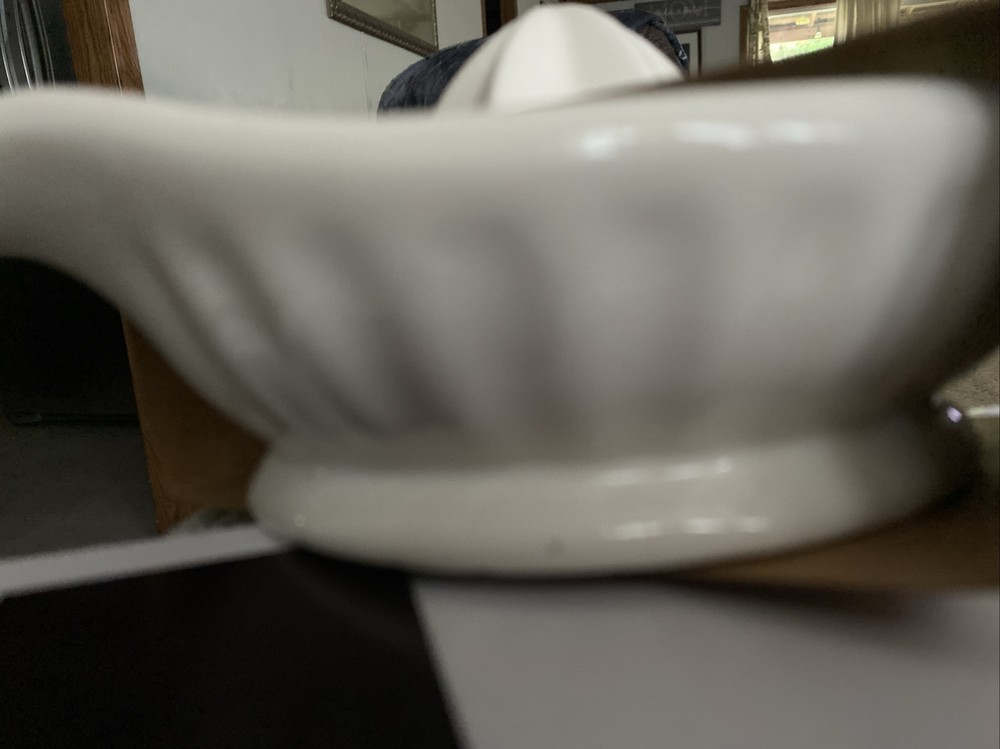 White Ceramic Glass Hand juicer