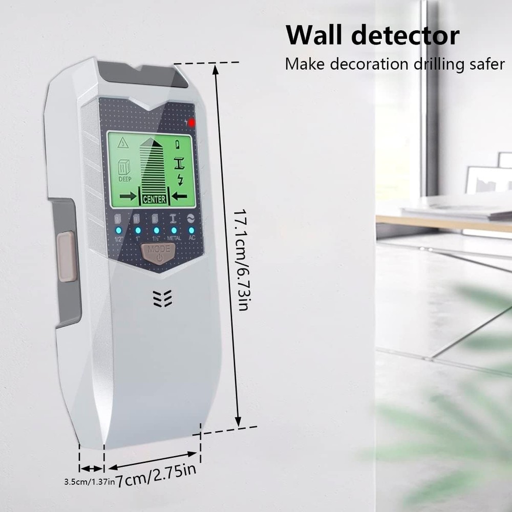 Stud Finder Sensor, Wall Scanner Portable Electronic Detector without Battery