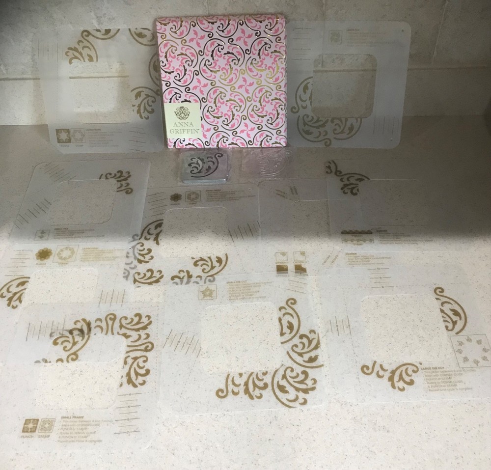 Anna Griffin Platform Punch Die & Template Stencil Set
