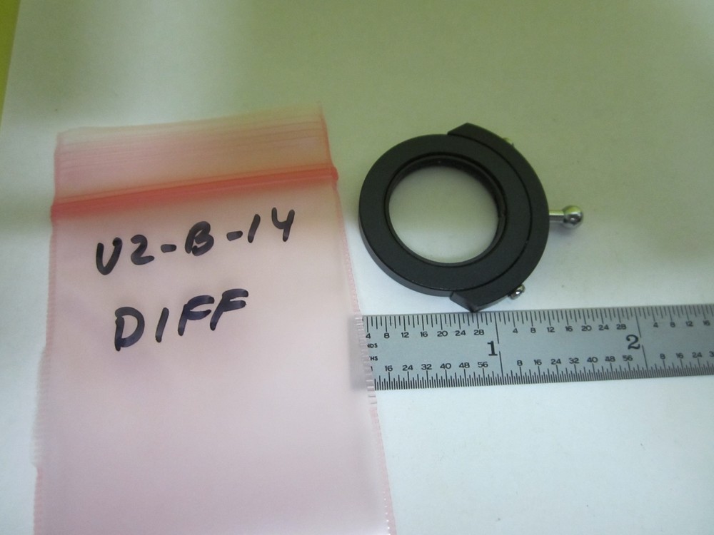 MICROSCOPE PART SLIDE DIFFUSER FILTER OPTICS AS IS BIN#U2-B-14