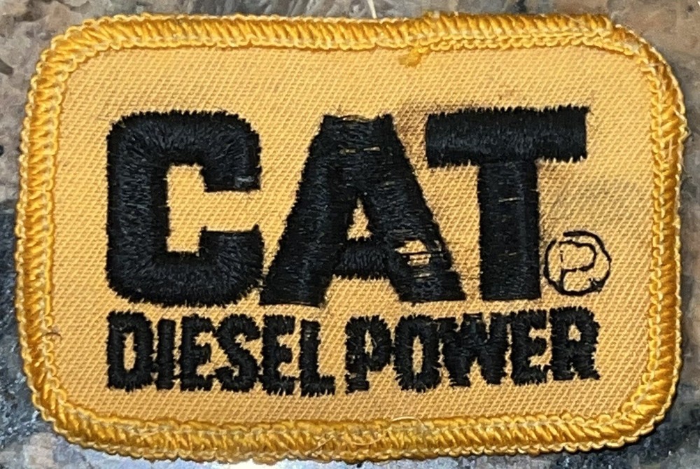 Vintage CAT Diesel Power Patch 3” x 2”