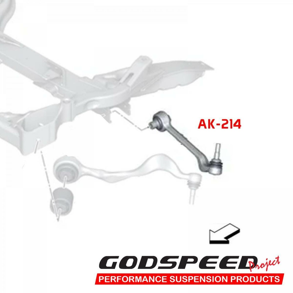 Godspeed Adj. Camber Front Lower Control Arms for BMW E82 E88 07-13