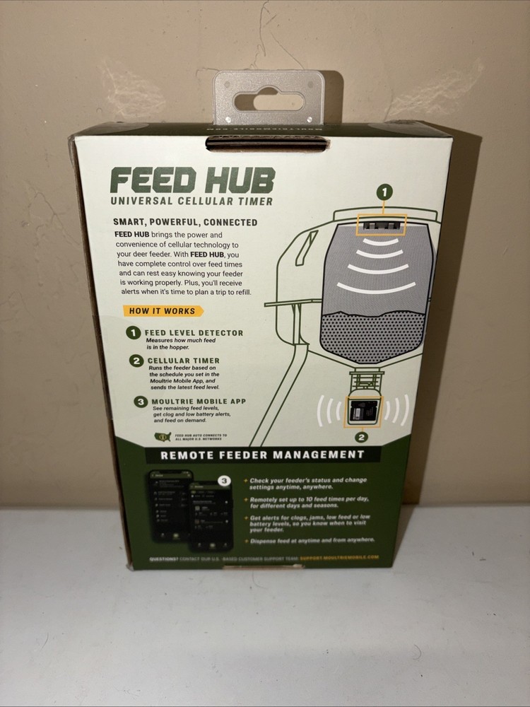 Moultrie Mobile Feed Hub Universal Cellular Timer