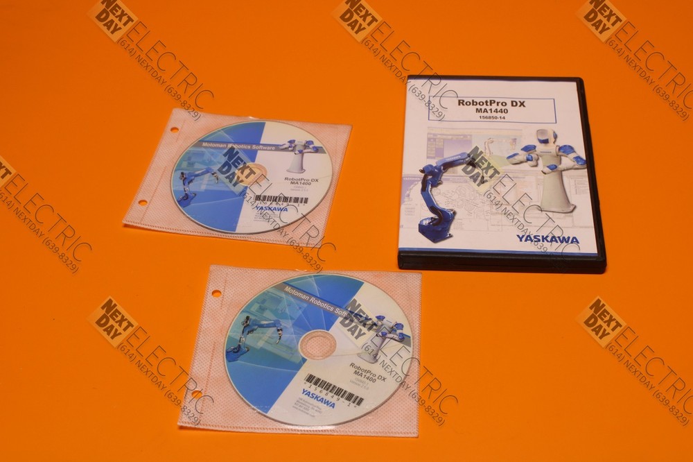 Motoman, MA1440, MA1400 RobotPro DX Software Disc CD Disk 156849-1