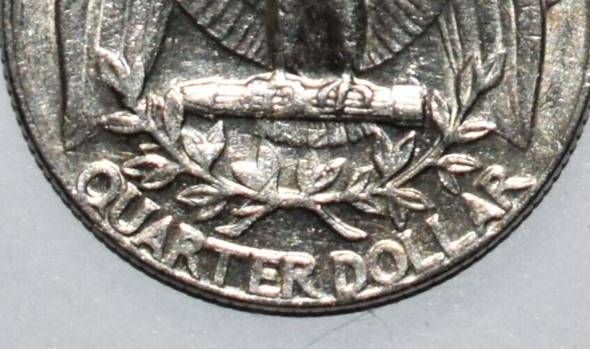 1974 Quarter Error No Mint Mark Missing Claw/Foot, Weak Strike, Missing I's DD +