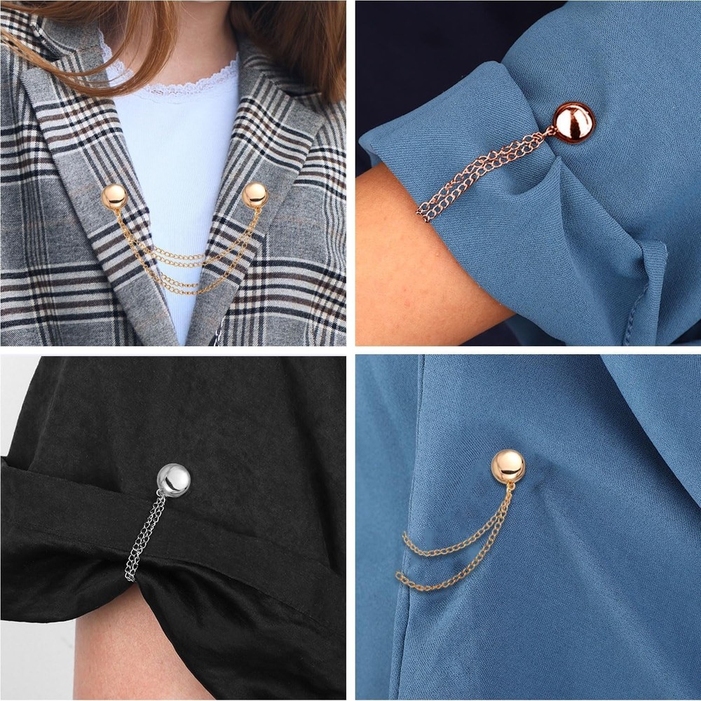 4pcs Magnetic Clothing Clips, Multi-Function