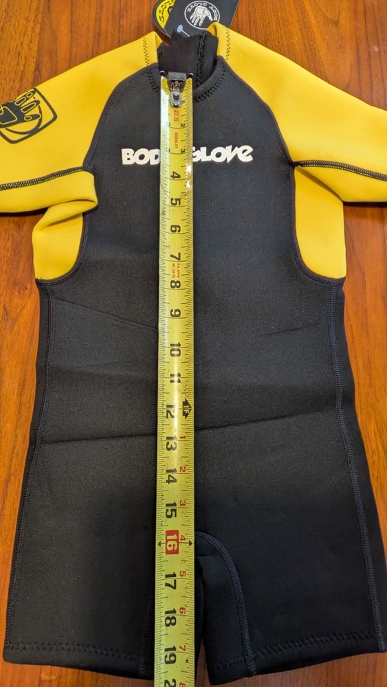 Body Glove Child Pro 3 2.2mm Back Zip Spring Performance Wetsuit Size C1