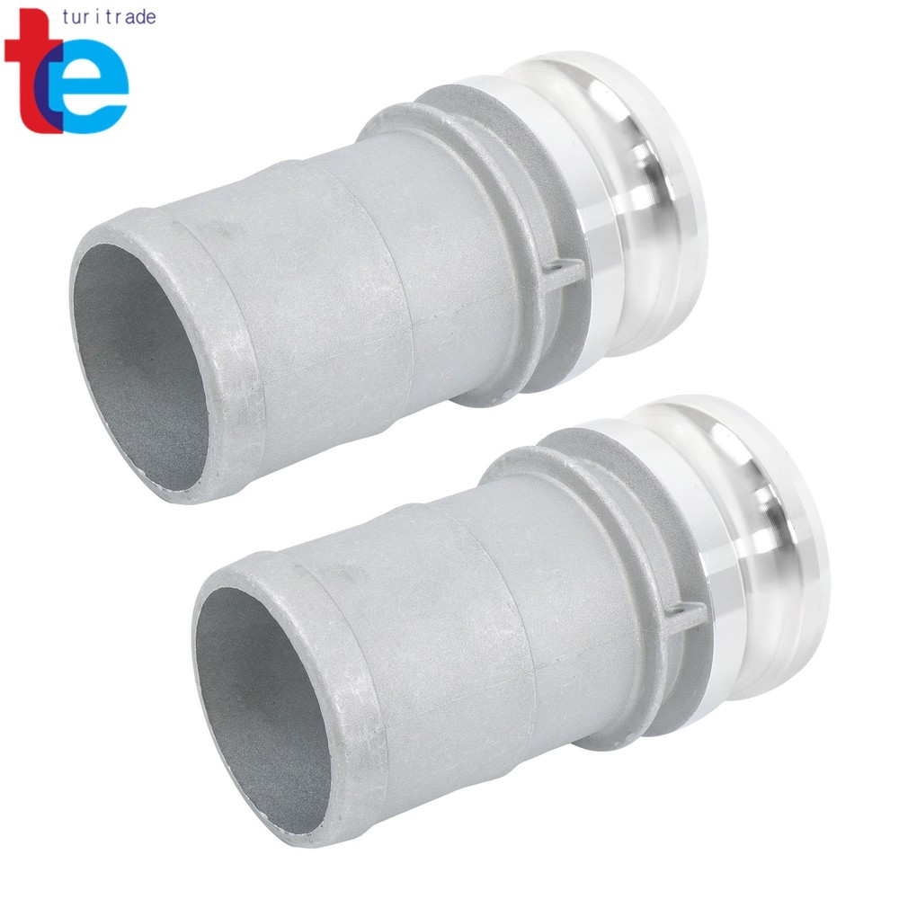2 Pack Quick Release 3 Inch Type E Camlock Coupler Aluminum Durable