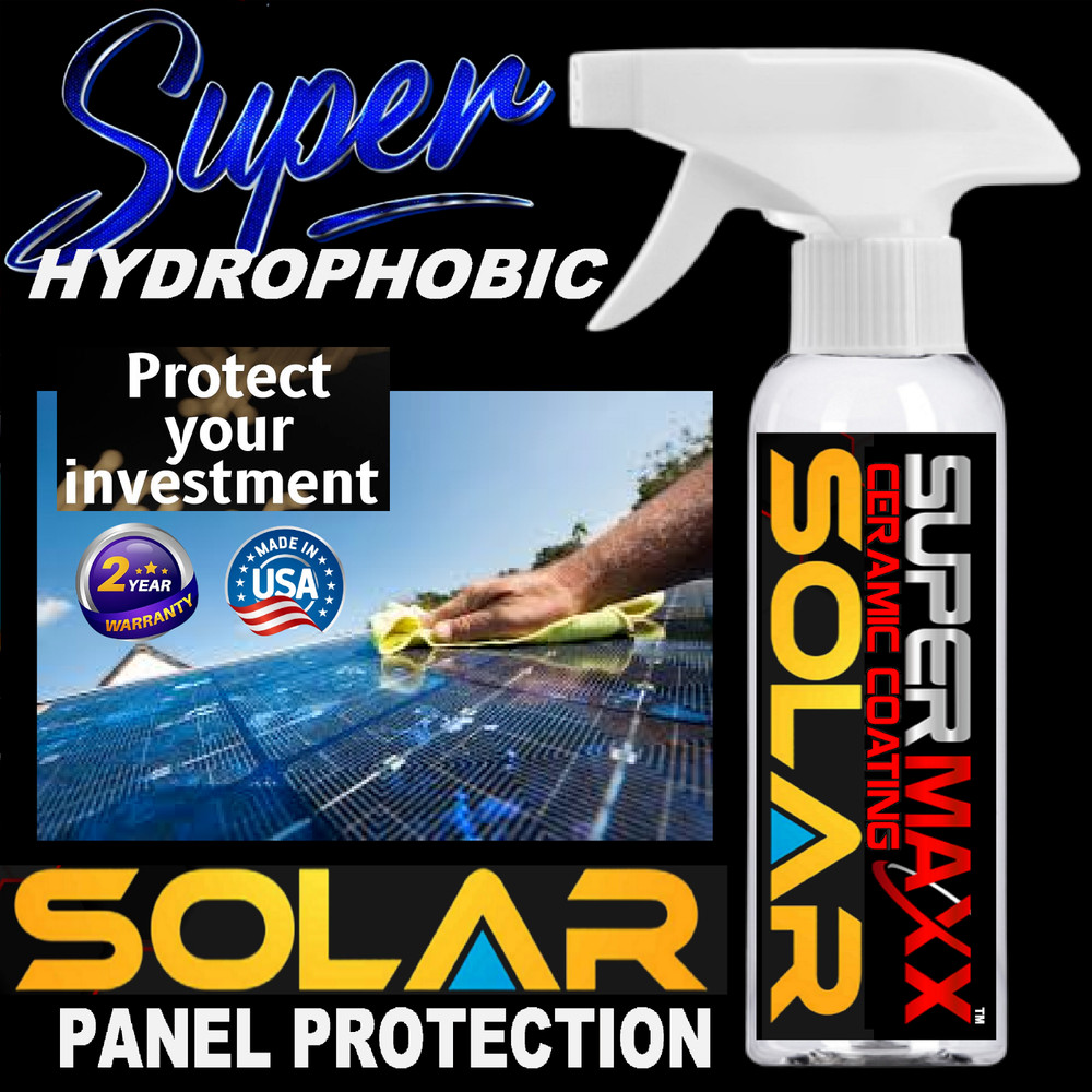 NANO GLASS COATING CERAMIC CLEAR COATING SPRAY ADVANCED SOLAR PANEL PROTECTION