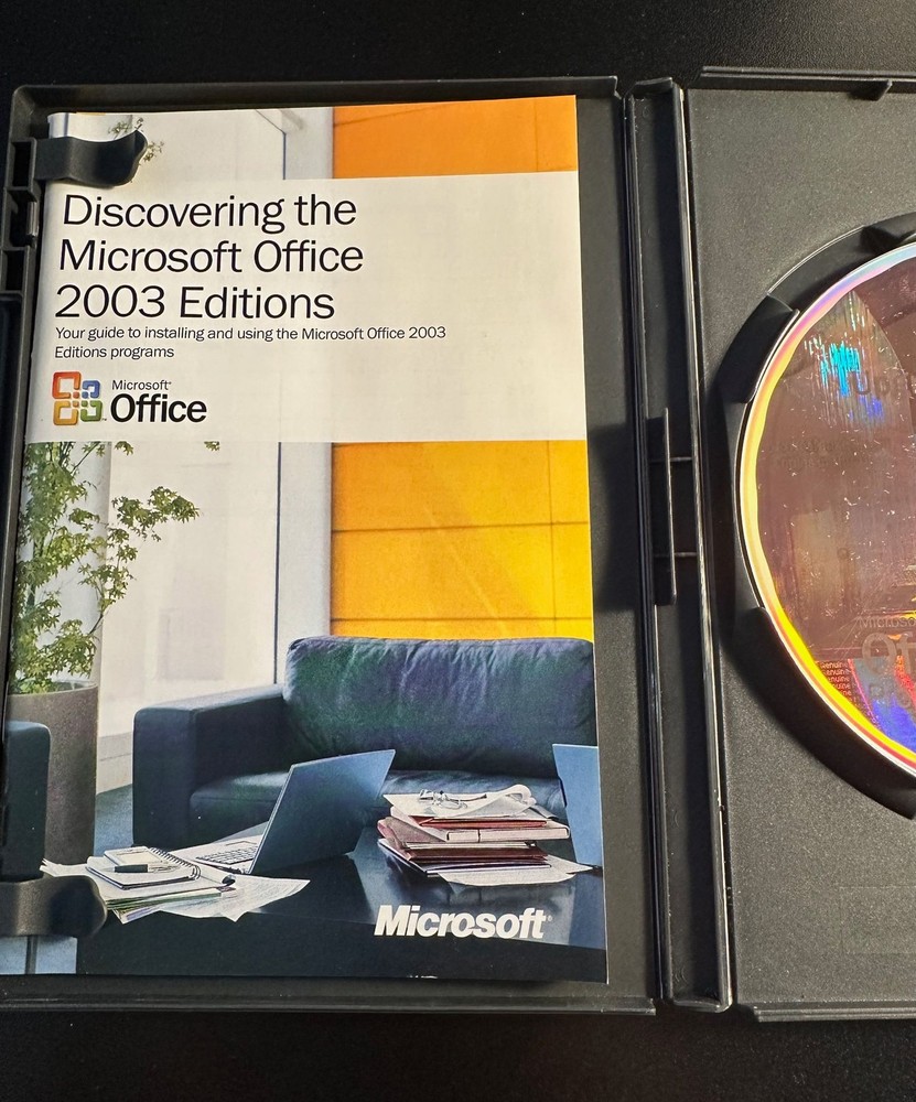 Microsoft Office Professional Edition 2003 Software Package CD Guide