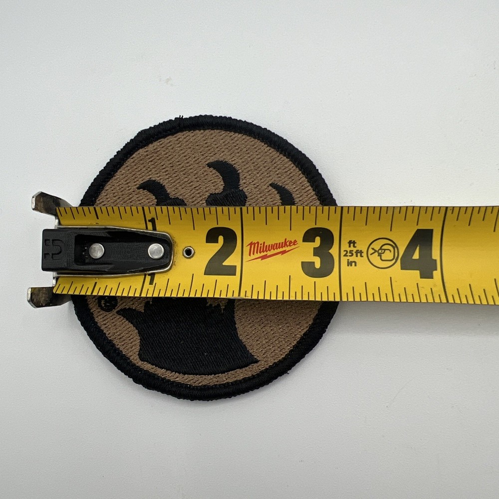 Microtech Knives Official 3” Desert Tan Hook And Loop Patch And 2.5” Sticker