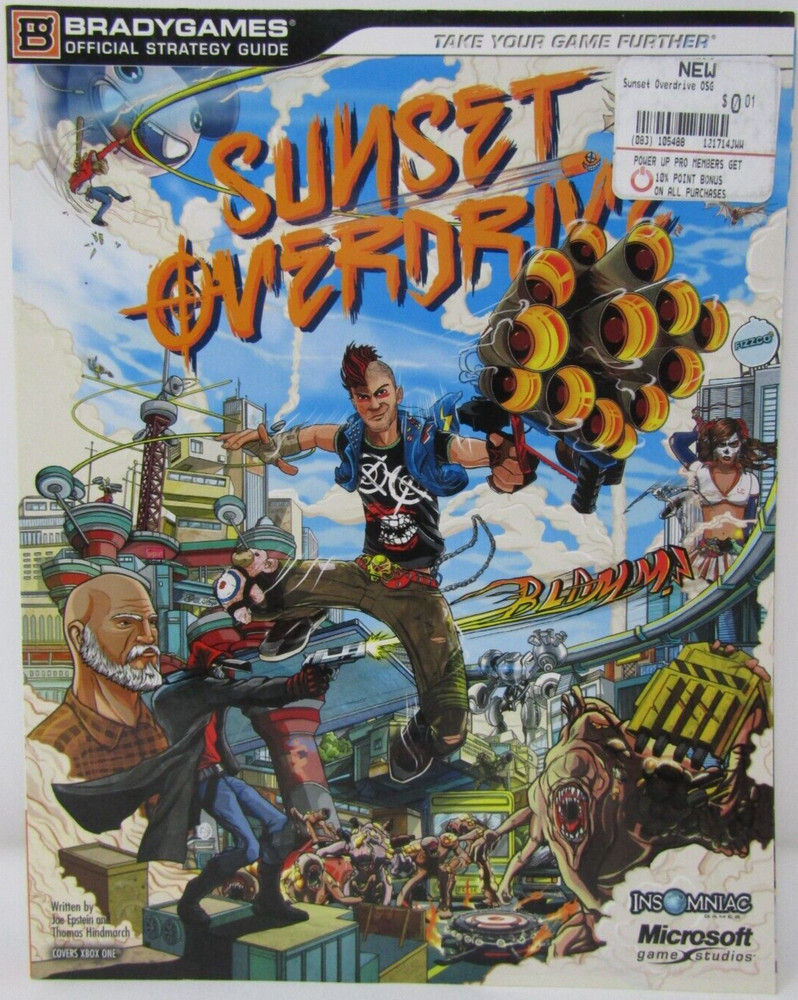 Brady Games Sunset Overdrive Strategy Guide