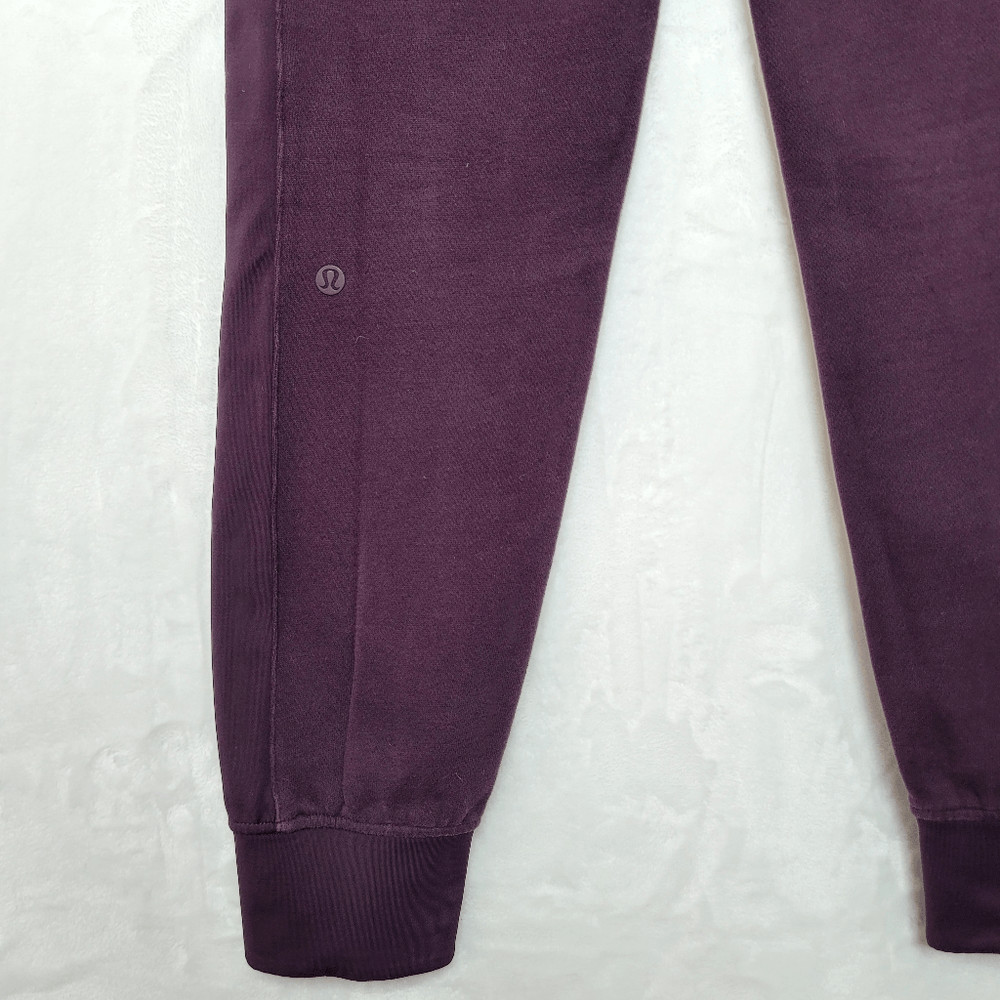 Lululemon Get Going Black Cherry Joggers Size 2