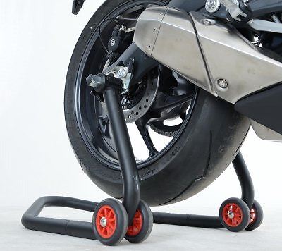 R&G Paddock Stand Bobbin Elevation Black (M6) Yamaha R7 2022