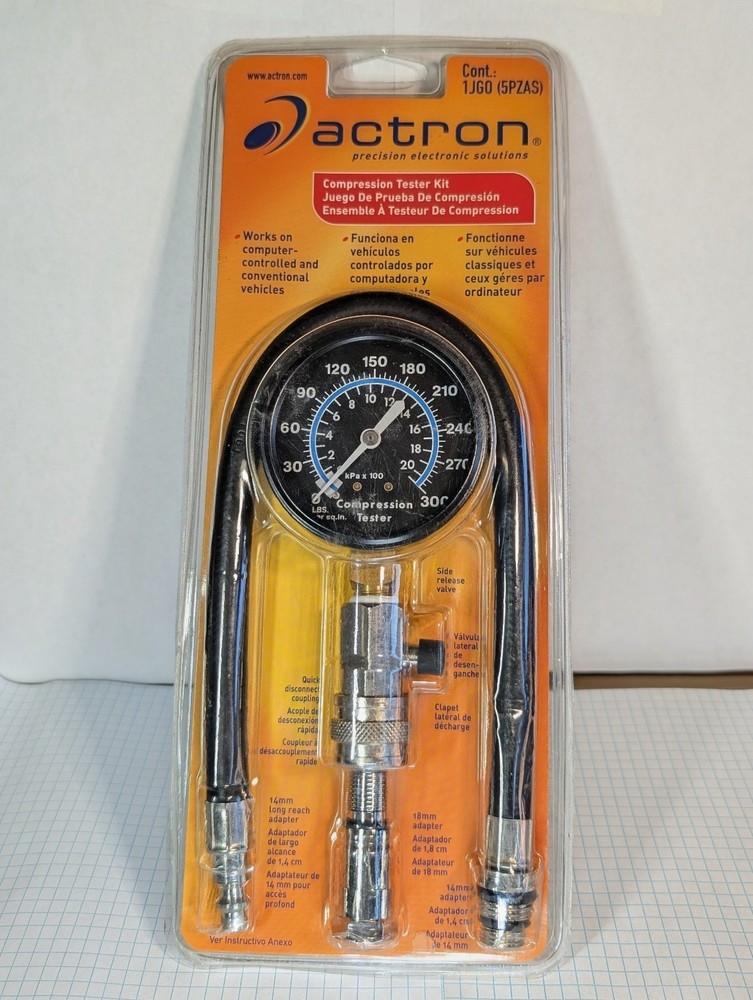 ACTRON COMPRESSION TESTER KIT  MODEL : CP7827 Brand new