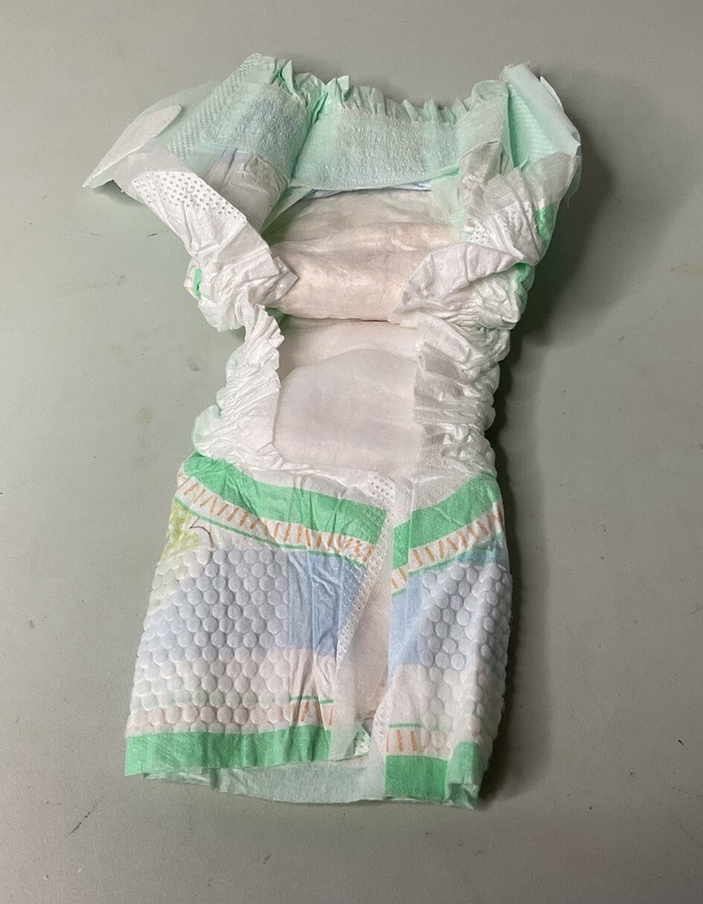 One Huggies Diaper Size 5 Vintage