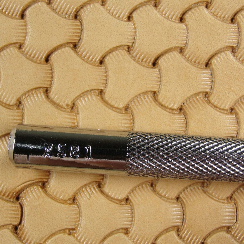 Japan Select - #X581 Tri-Weave Stamp (Leather Stamping Tool)