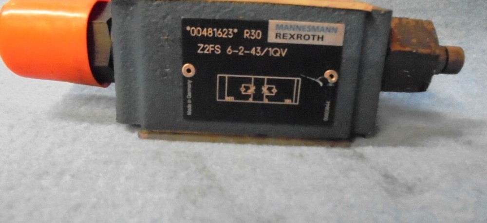 REXROTH Z2FS 6-2-43/1QV, DOUBLE THROTTLE CHECK VALVE