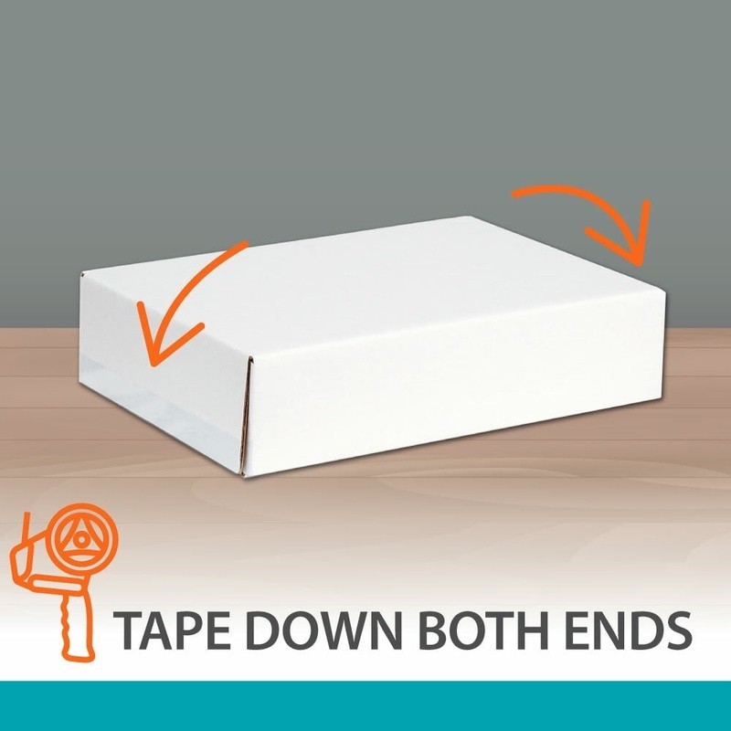 Side Loading Shipping Boxes 30 Count Durable Corrugated Mailers Secure Shipping