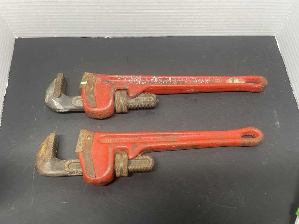 RIDGID 12" And 14" Pipe Wrenches In Great Condition