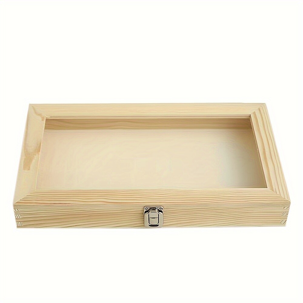 Souvenir Display Storage Box - For Keepsakes, Home Shelf Memory Preservation