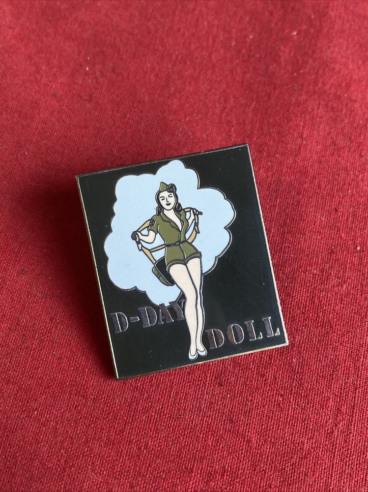 Rare D-Day Doll Pin
