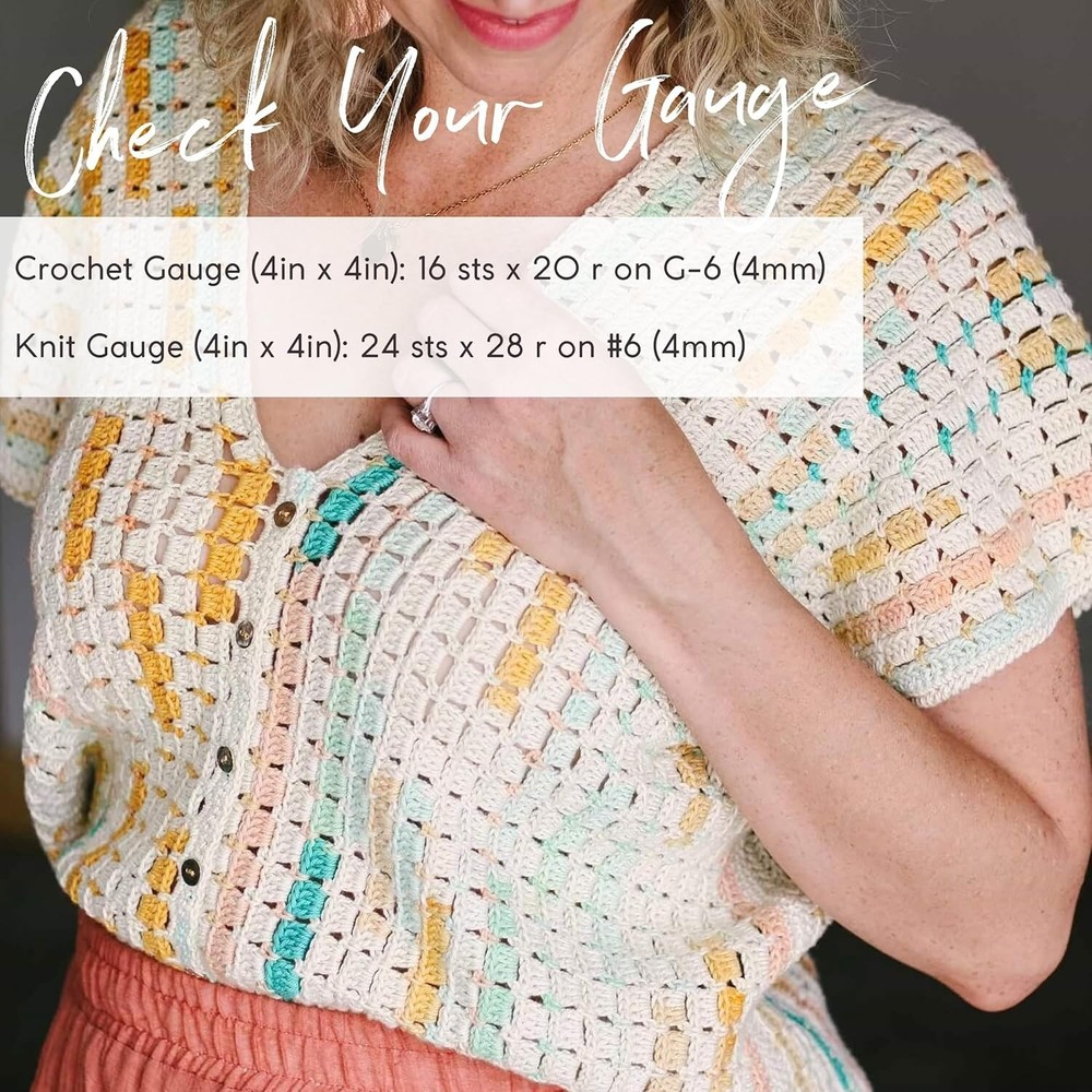 24/7 Cotton DK Yarn, Lemon Drop