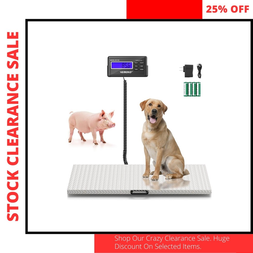 1100LB Dog Scale Livestock Digital Scale