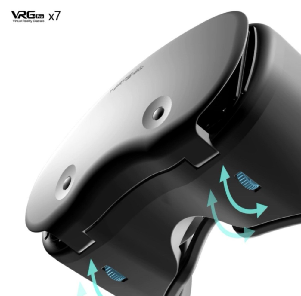 VGR Pro X7 3D Virtual Reality Headset with Bluetooth Controller - A0215