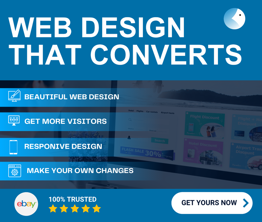 WORDPRESS WEBSITE - WEBSITE DESIGN - WEBSITE THAT CONVERTS + EASY TO EDIT ✏️