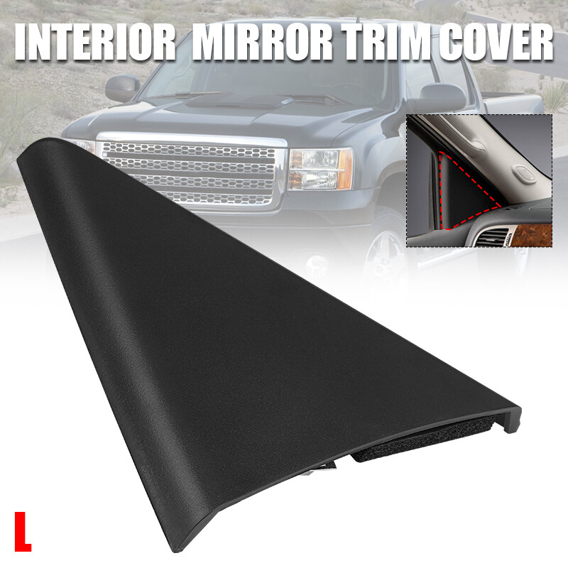 Driver Side Interior Mirror Trim Triangle Cover For Chevy Silverado GMC 2007-14