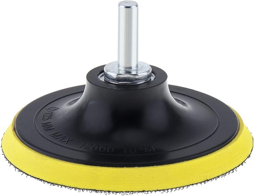 2 Pack 5 Inch Hook and Loop Backing Pad Sanding Holder Polishing Backer Plate