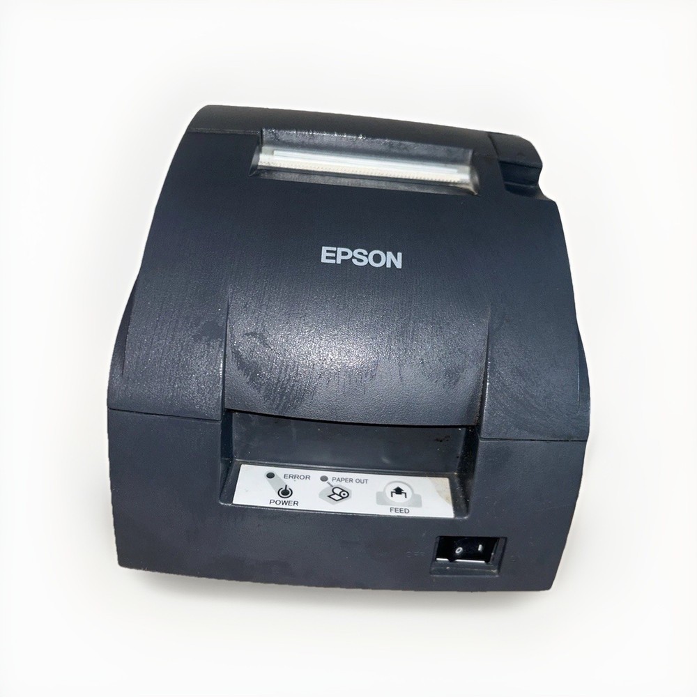 Epson TM-U220B Dot Matrix POS Receipt Printer Ethernet USB UNTESTED