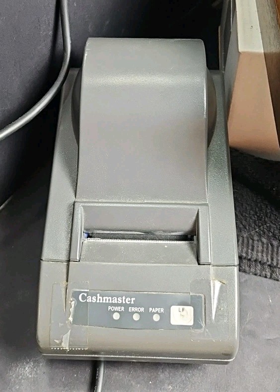 Cashmaster 2000 Currency Counter BY Omega W Printer Tested