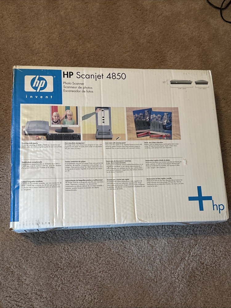HP ScanJet 4850 Flatbed Scanner, OPEN BOX