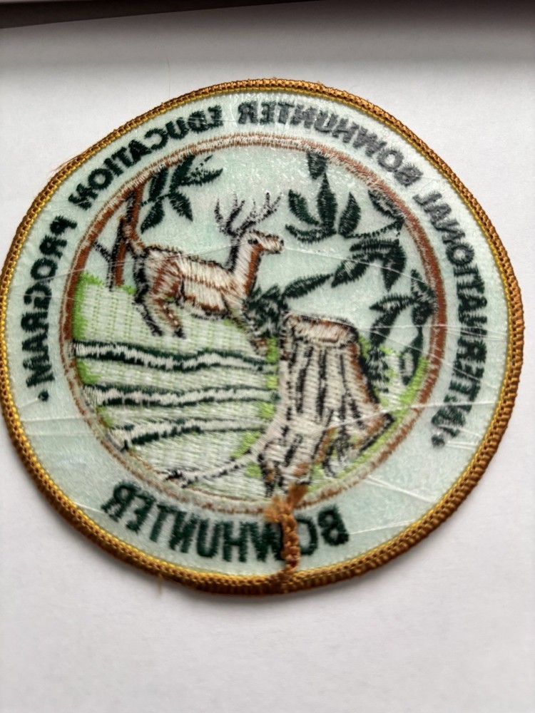 International Bowhunter Education Program Embroidered Patch 4"