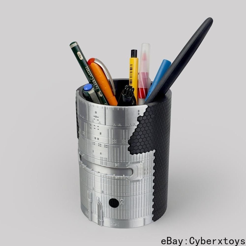 1:100 SpaceX Starship Rocket Model DIY Pen Container Tool Box Desktop Storage