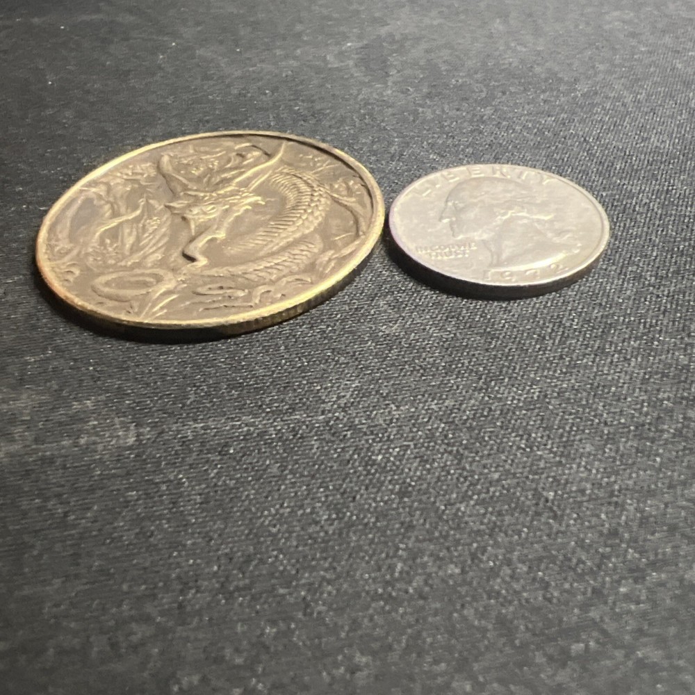 Dragon Brass Coin