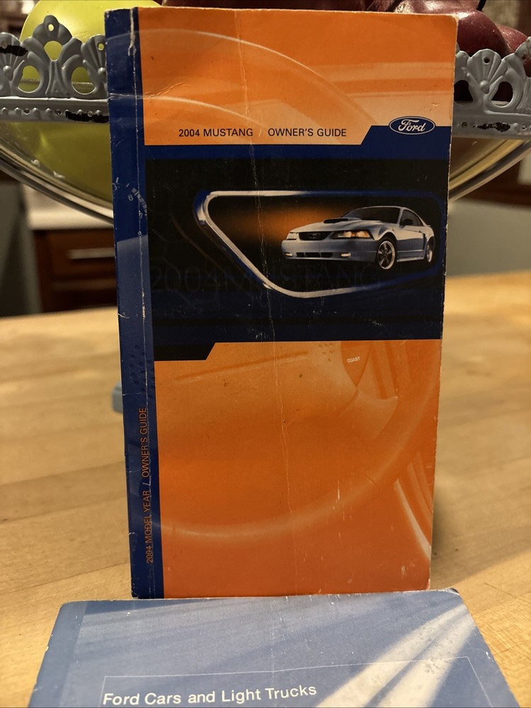 2004 Ford Mustang Owners Manual User Guide