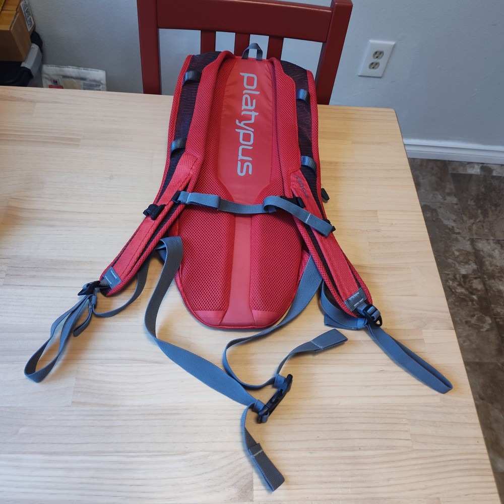 Platypus Tokul XC 8.0 Hydration Pack Backpack Bag Red